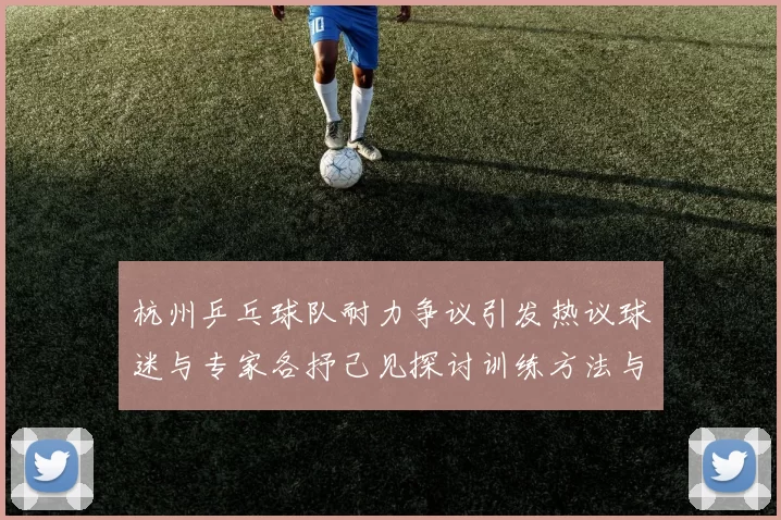 杭州乒乓球队耐力争议引发热议球迷与专家各抒己见探讨训练方法与比赛表现